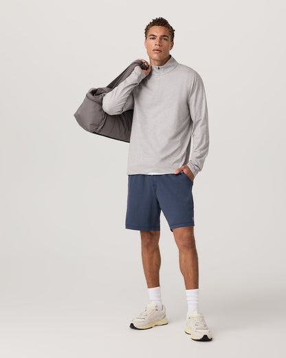 Ponto Performance Short 7" Men's Azure Heather Shorts - Vuori