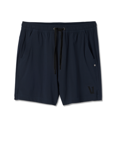 HardKore Short Lined 7" Men's Ink Performance Shorts - Vuori