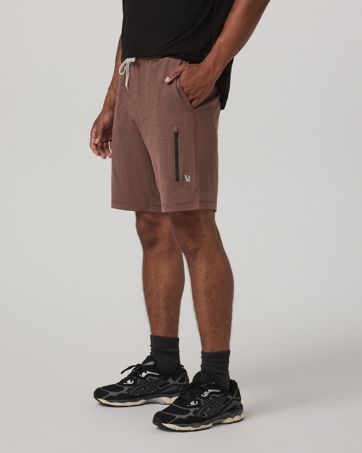 Sunday Performance Short 8" Men's Sable Heather Shorts - Vuori