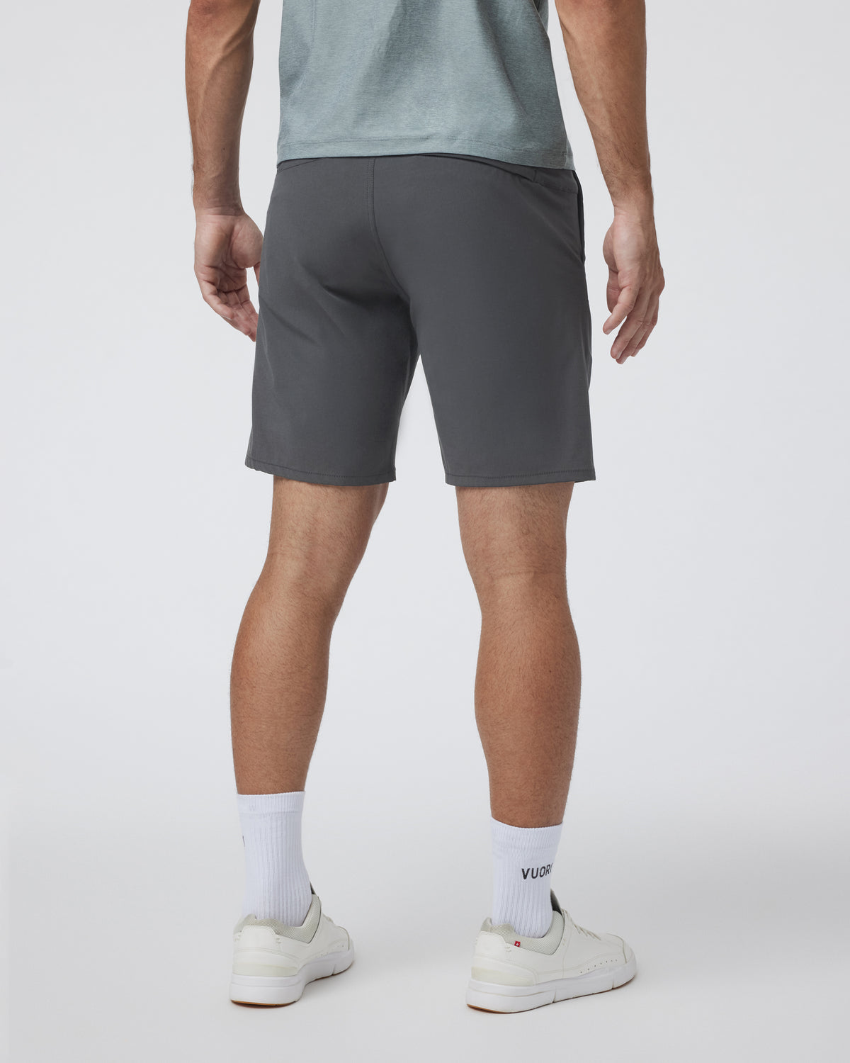 Aim Short Charcoal Men's Tailored Shorts Clothing - Vuori