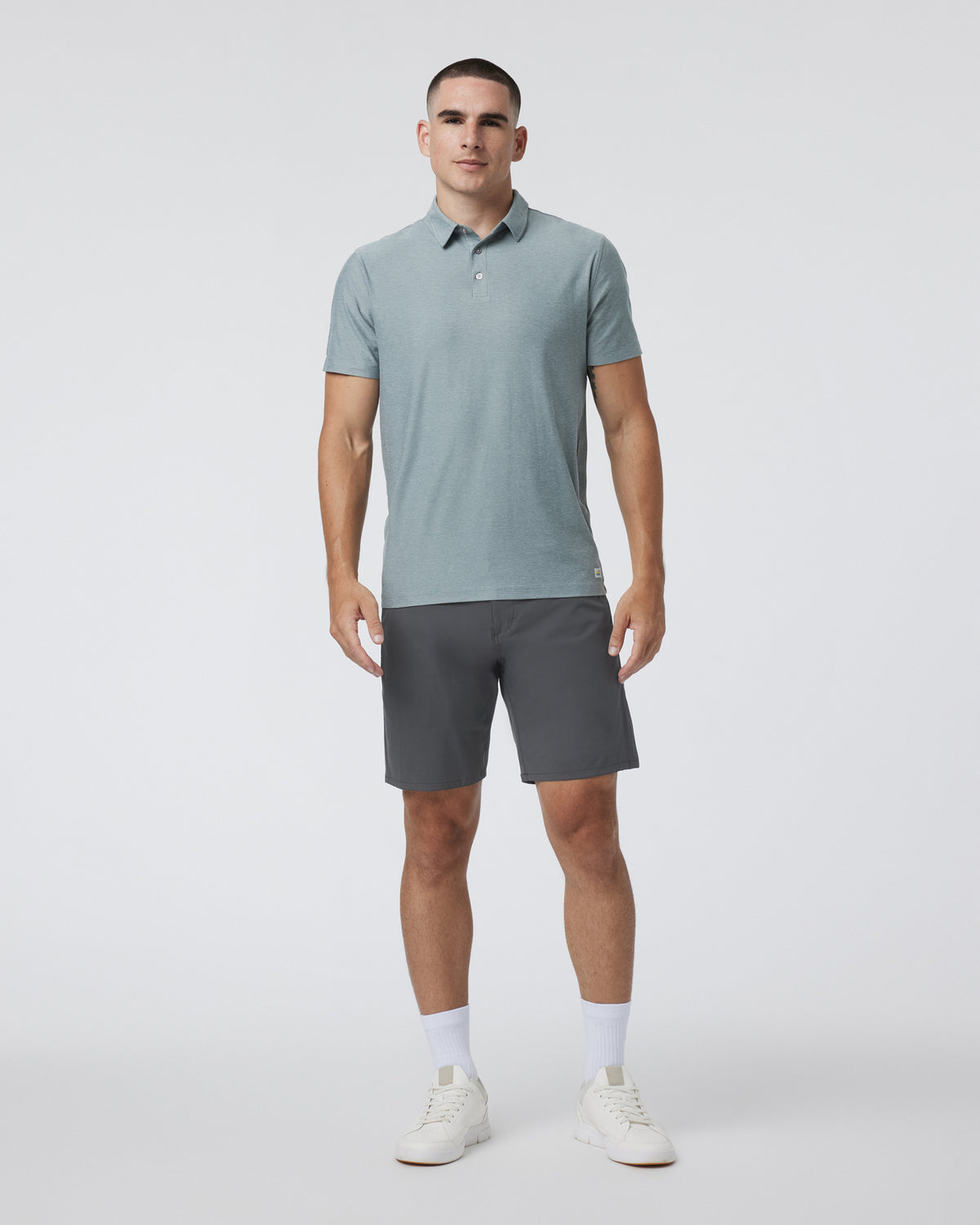 Aim Short Charcoal Men's Tailored Shorts Clothing - Vuori