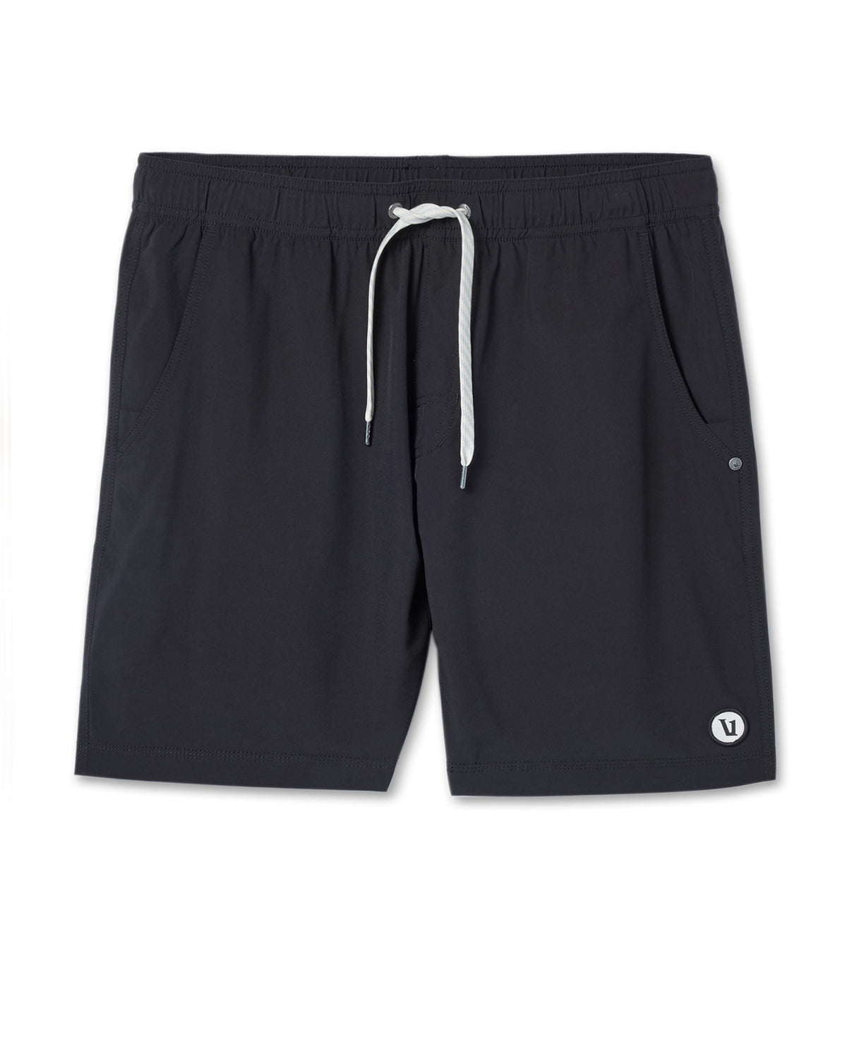 Kore Short Unlined 7" Black Unlined Athletic Shorts - Vuori