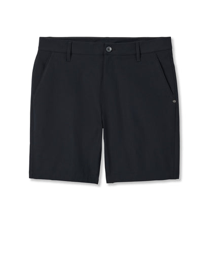 Meta Short 8" Black Chino Shorts - Vuori