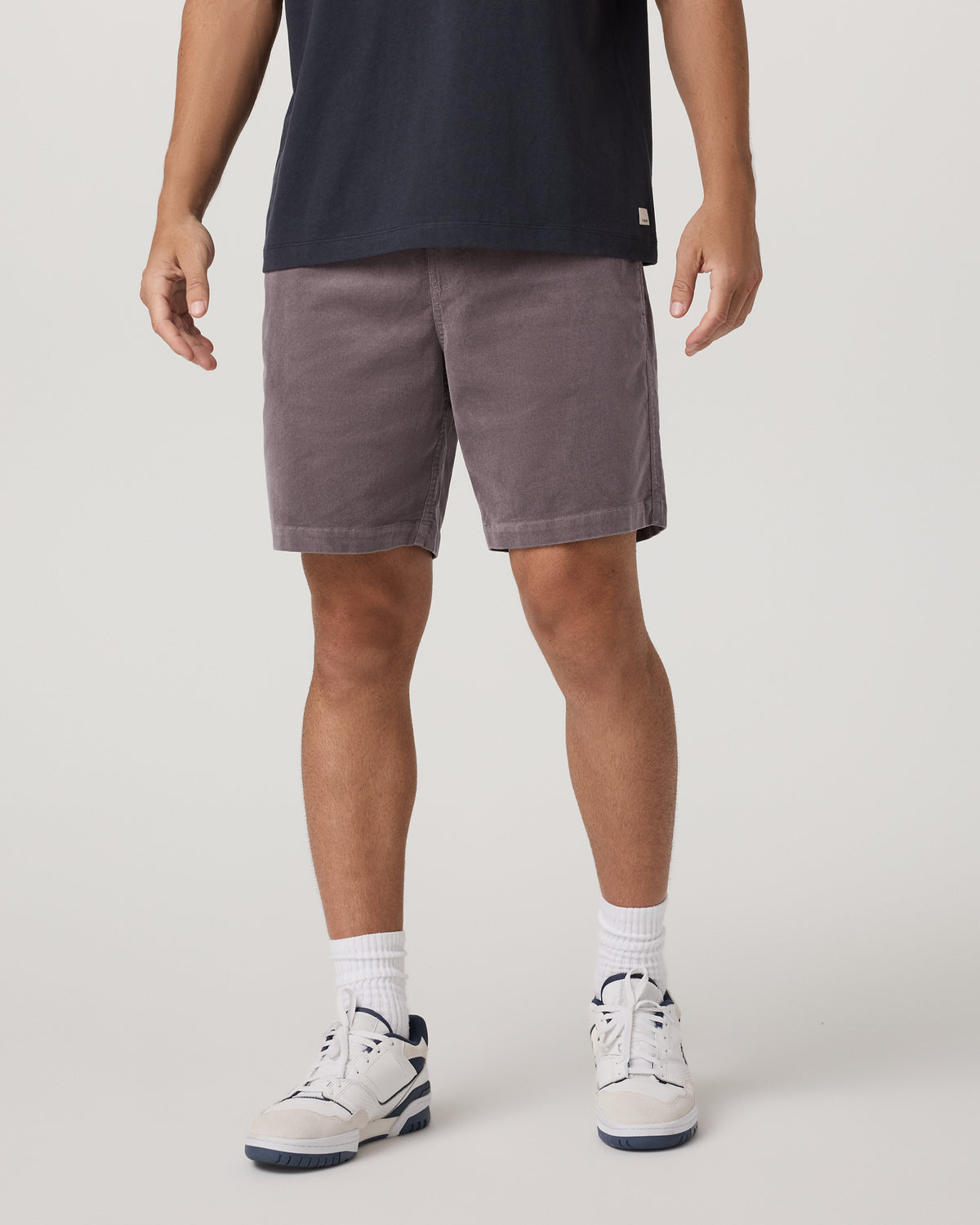 Optimist Elastic Waist Short 8" Men's Huckleberry Shorts - Vuori