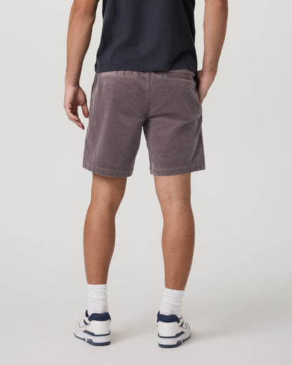 Optimist Elastic Waist Short 8" Men's Huckleberry Shorts - Vuori