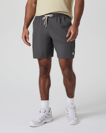 Banks Session Short 7" Dark Pewter - Vuori