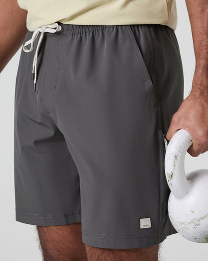 Banks Session Short 7" Dark Pewter - Vuori