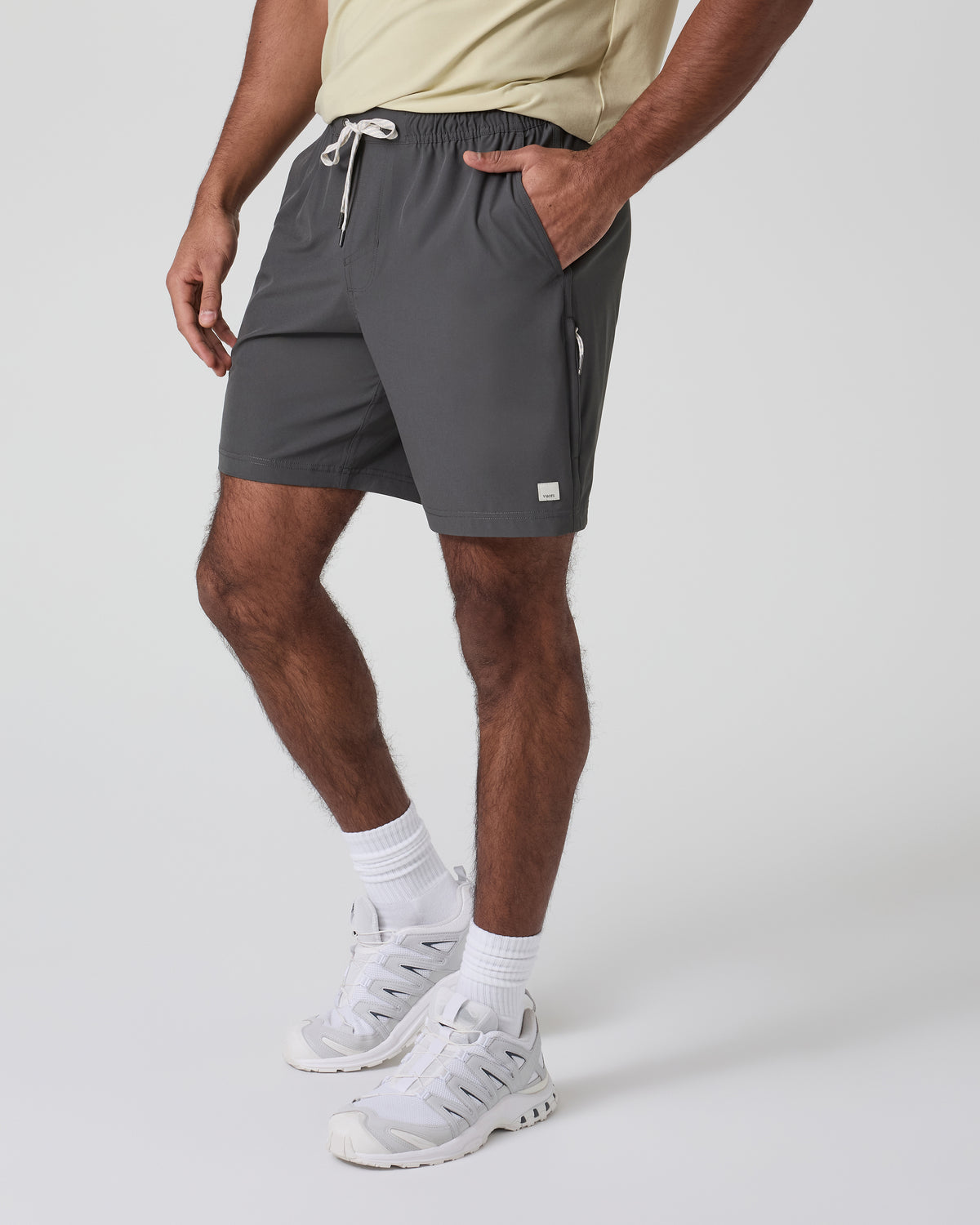 Banks Session Short 7" Dark Pewter - Vuori