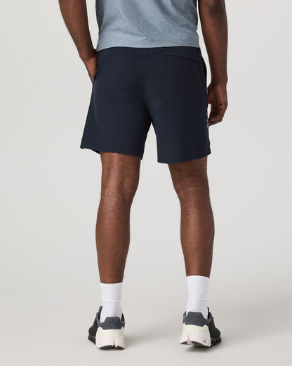 Crosscourt Short Unlined 7" Men's Navy Tennis Shorts - Vuori