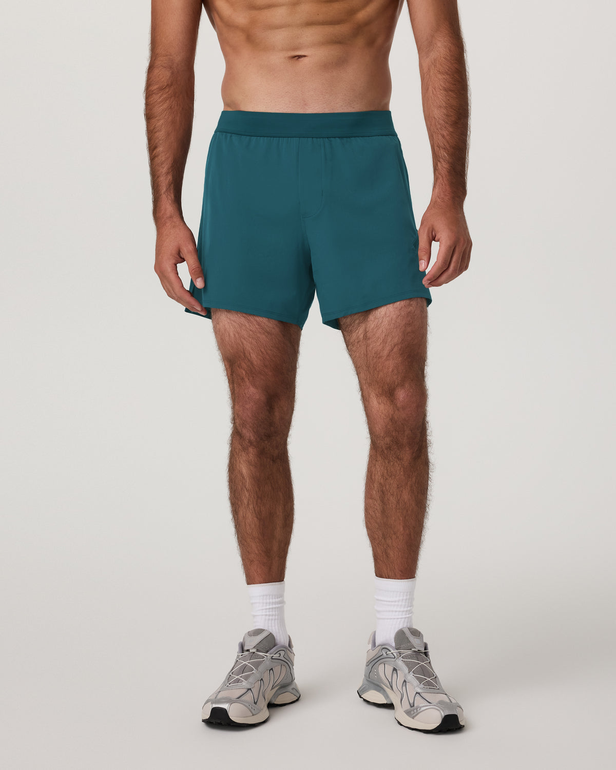 Qualify Short Lined 5" Men's Deep Sea Training Shorts - Vuori