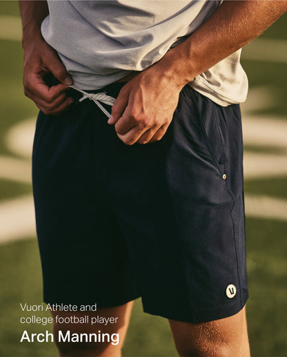 Kore Short Lined 7" Men's Ink Athletic Shorts - Vuori