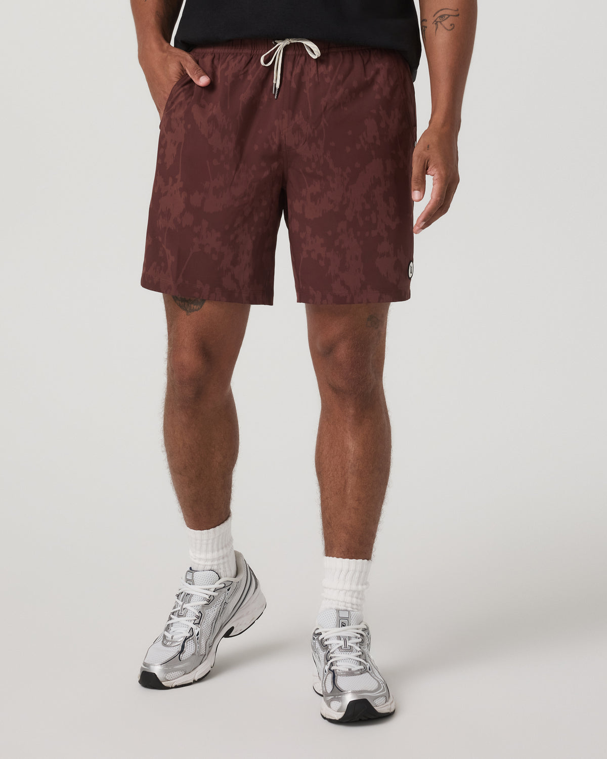 Kore Short Lined 7" Men's Dark Burnt Sienna Earth Shorts - Vuori