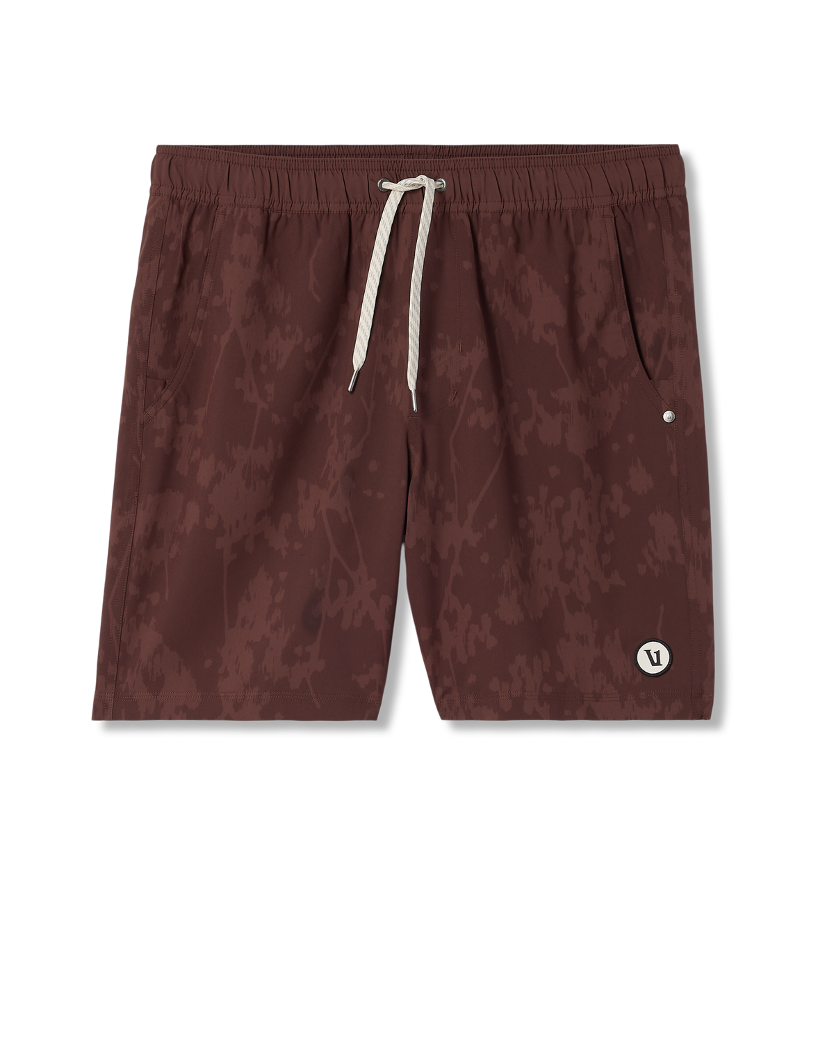 Kore Short Lined 7" Men's Dark Burnt Sienna Earth Shorts - Vuori