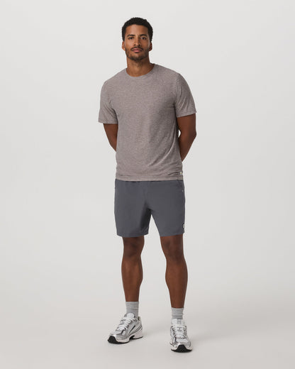 Kore Short Unlined 7" Charcoal Unlined Athletic Shorts - Vuori