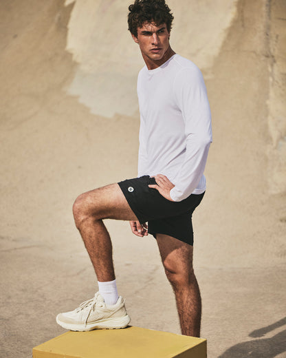 Kore Short Lined 5" Men's Black 5" Athletic Shorts - Vuori