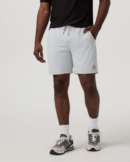 Kore Short Lined 7" Men's Sky Grey Athletic Shorts - Vuori