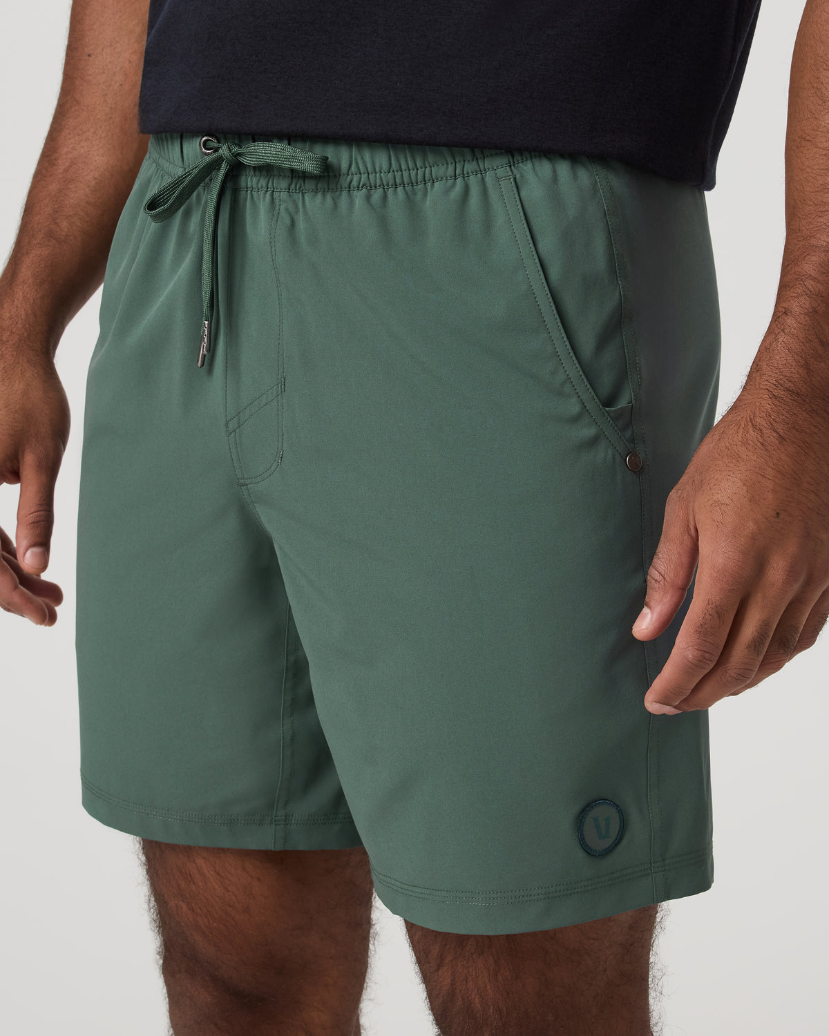 Kore Short Unlined 7" Men's Agate Green Tonal Shorts - Vuori