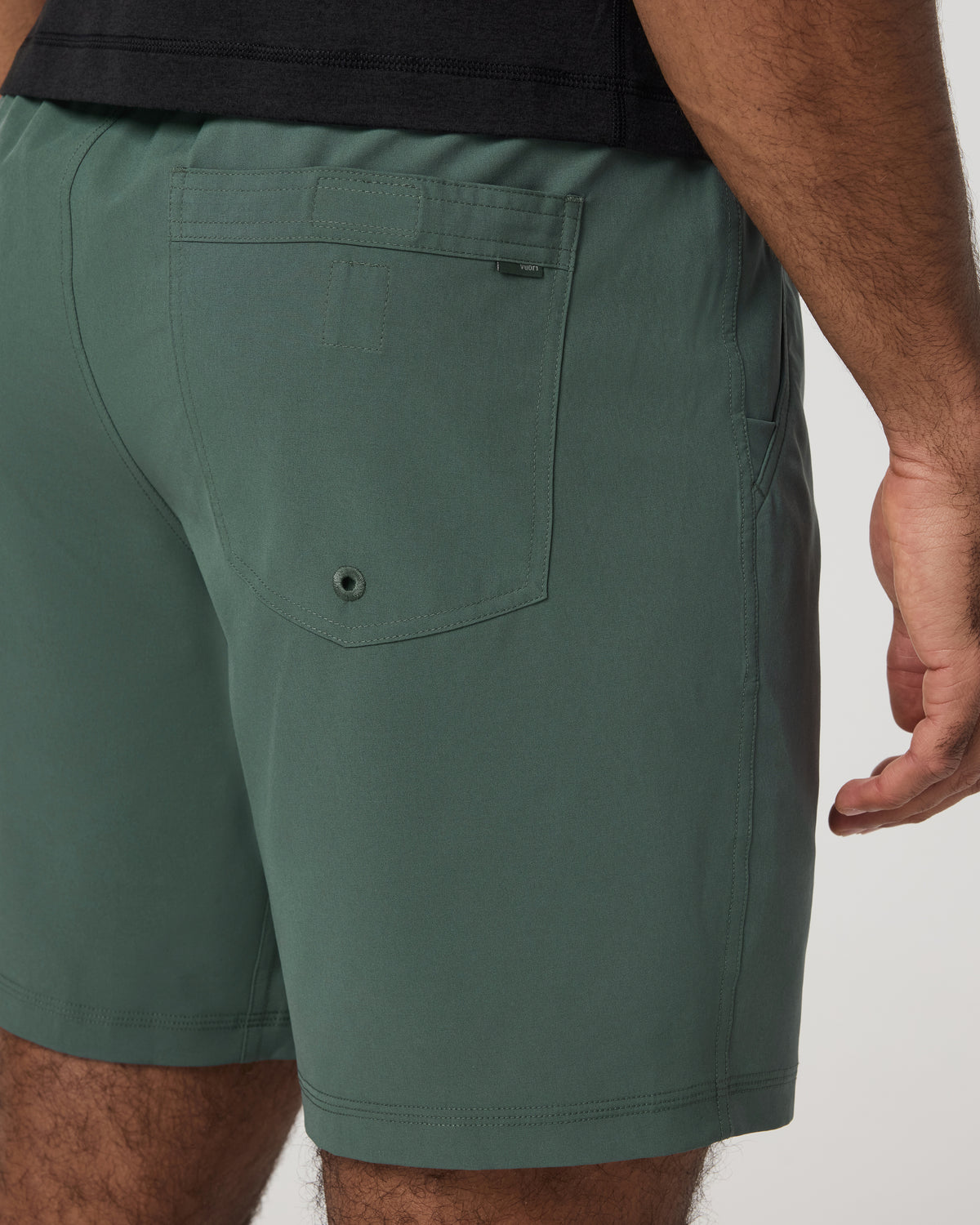 Kore Short Unlined 7" Men's Agate Green Tonal Shorts - Vuori
