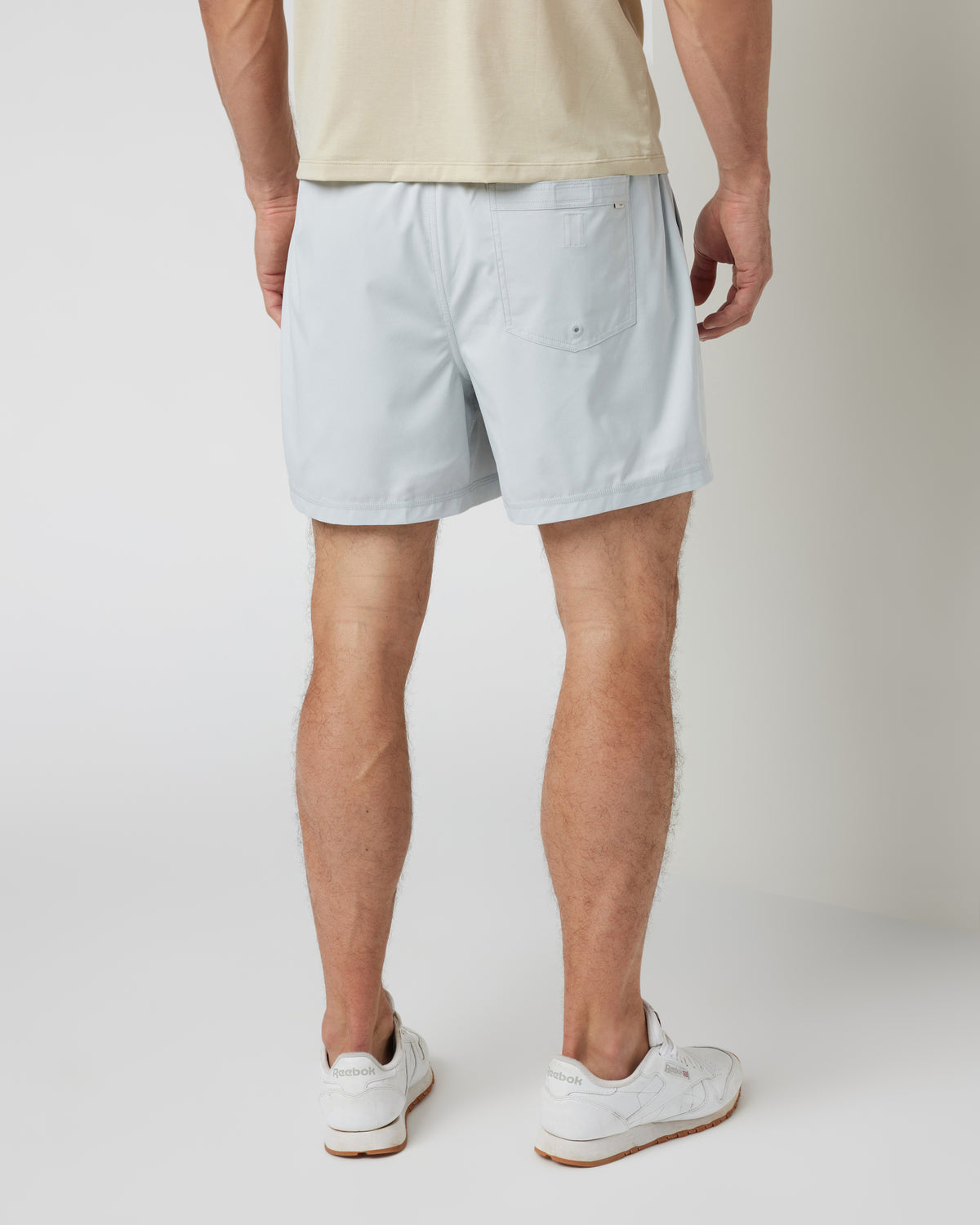 Kore Short Lined 5" Men's Sky Grey Athletic Shorts - Vuori
