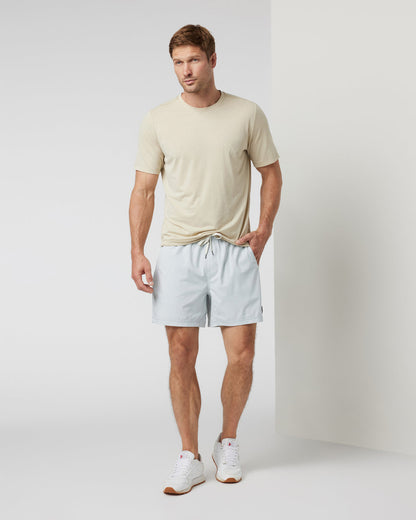 Kore Short Lined 5" Men's Sky Grey Athletic Shorts - Vuori