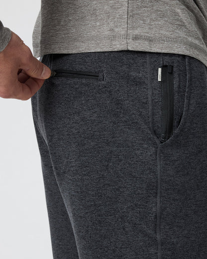 Ponto Short Men's Charcoal Grey Jogger Shorts - Vuori