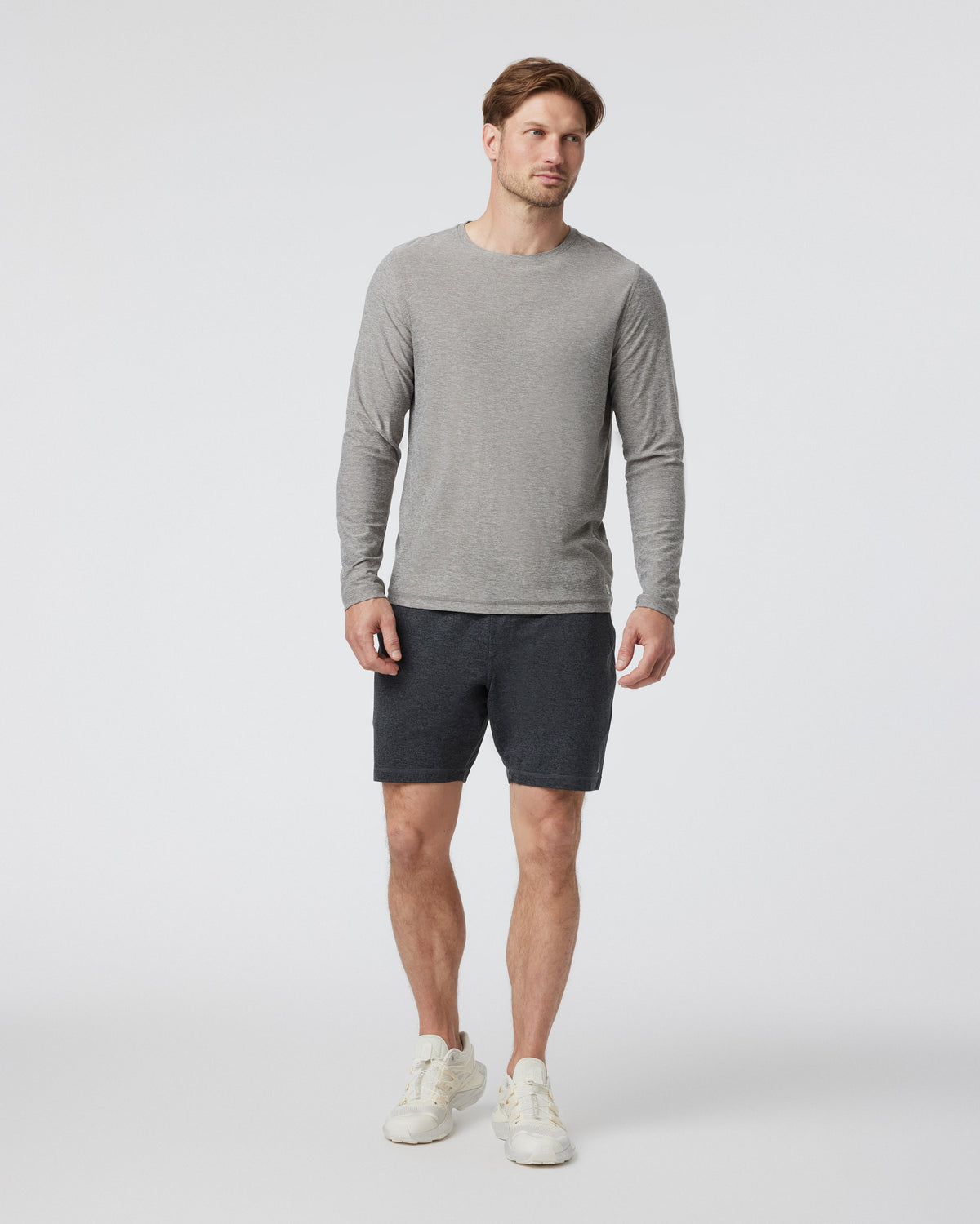 Ponto Short Men's Charcoal Grey Jogger Shorts - Vuori