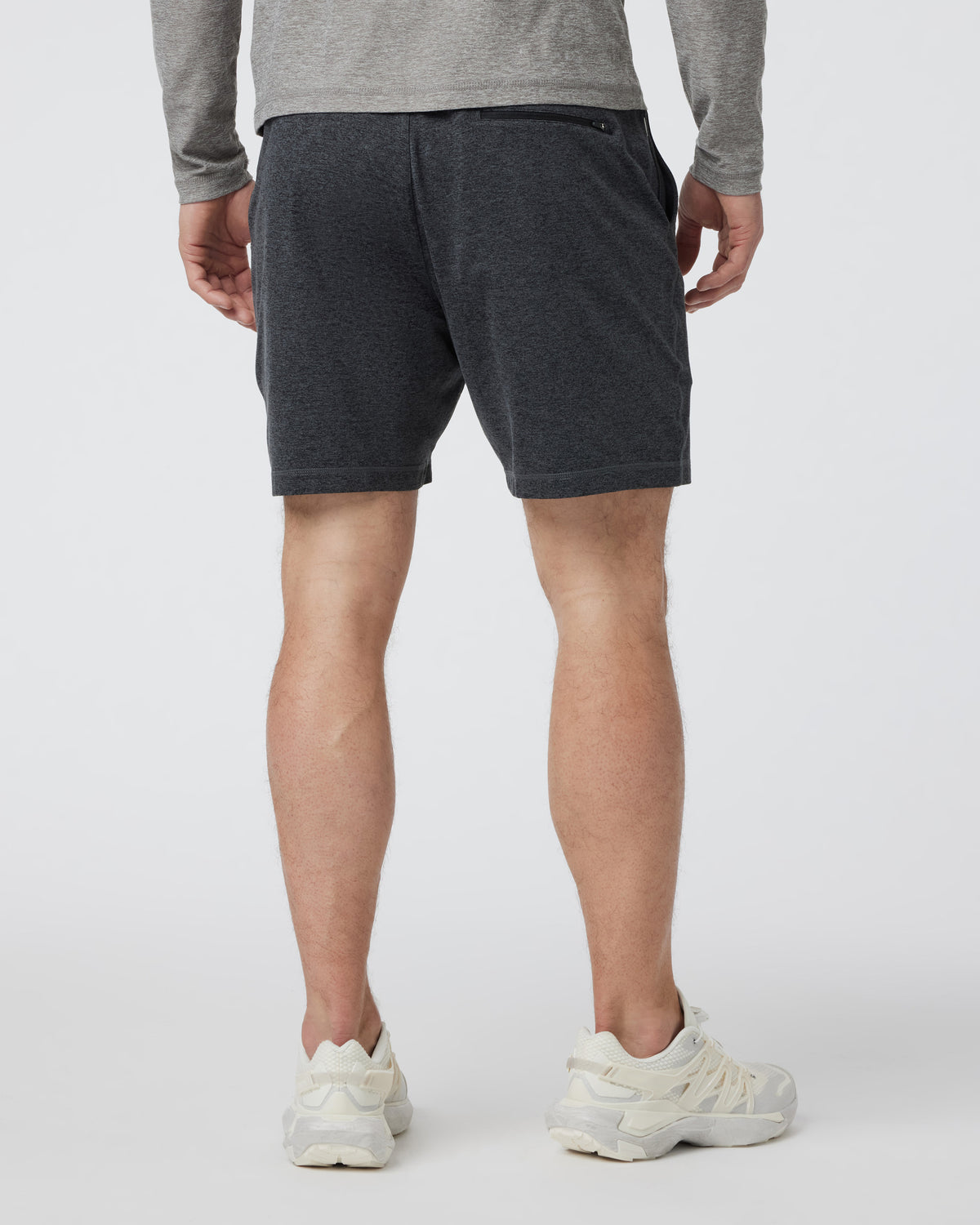 Ponto Short Men's Charcoal Grey Jogger Shorts - Vuori