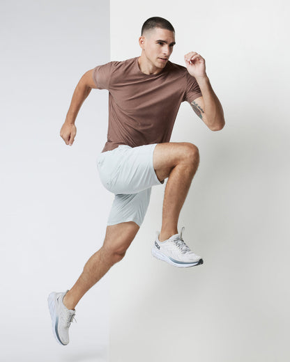 Kore Short Lined 9" Men's Sky Grey Athletic Shorts - Vuori