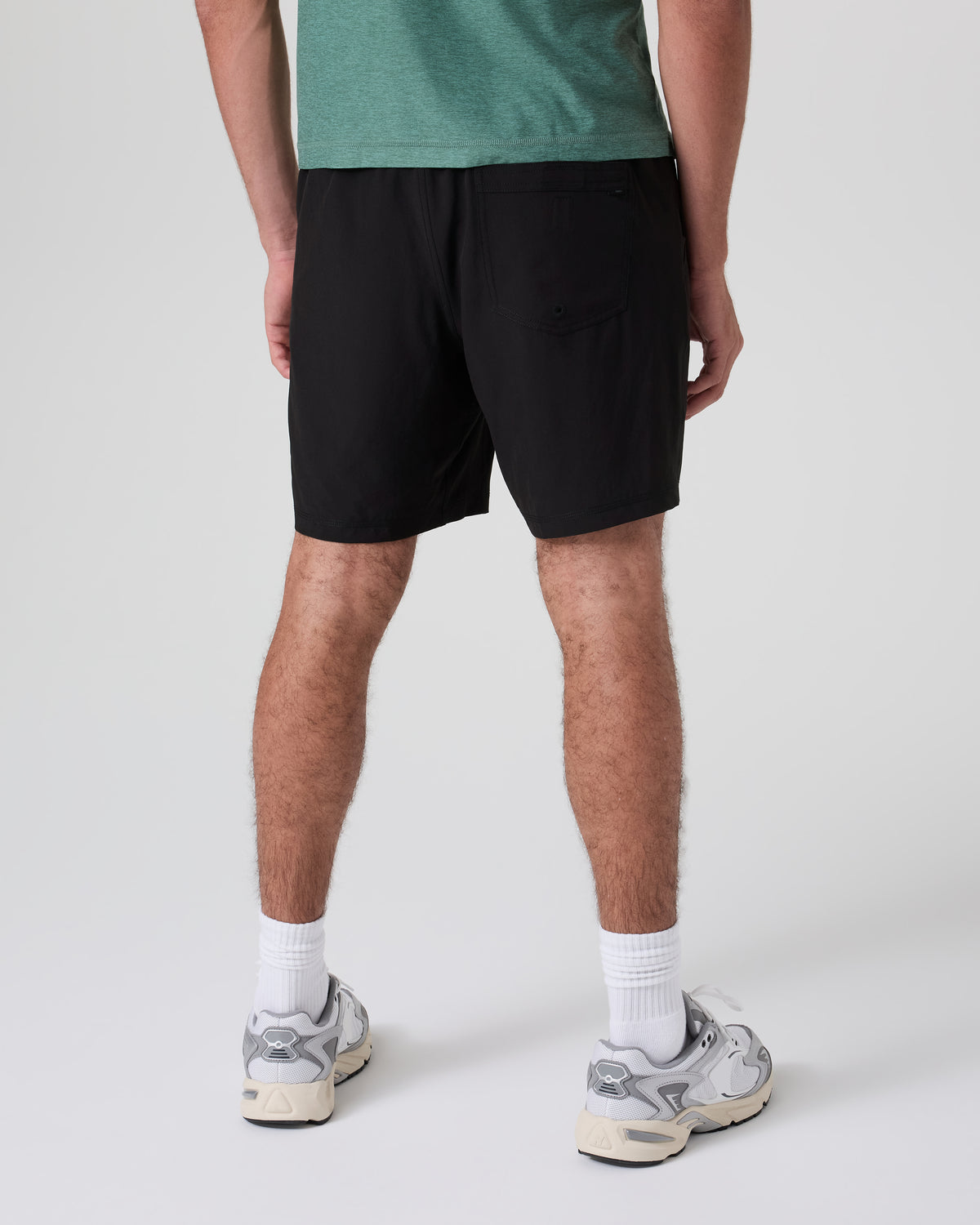 Kore Short Lined 7" Men's Black Tonal Athletic Shorts - Vuori