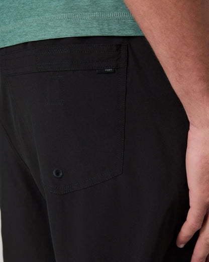 Kore Short Lined 7" Men's Black Tonal Athletic Shorts - Vuori