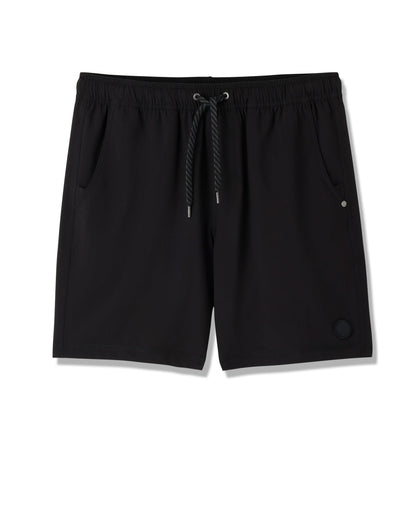 Kore Short Lined 7" Men's Black Tonal Athletic Shorts - Vuori