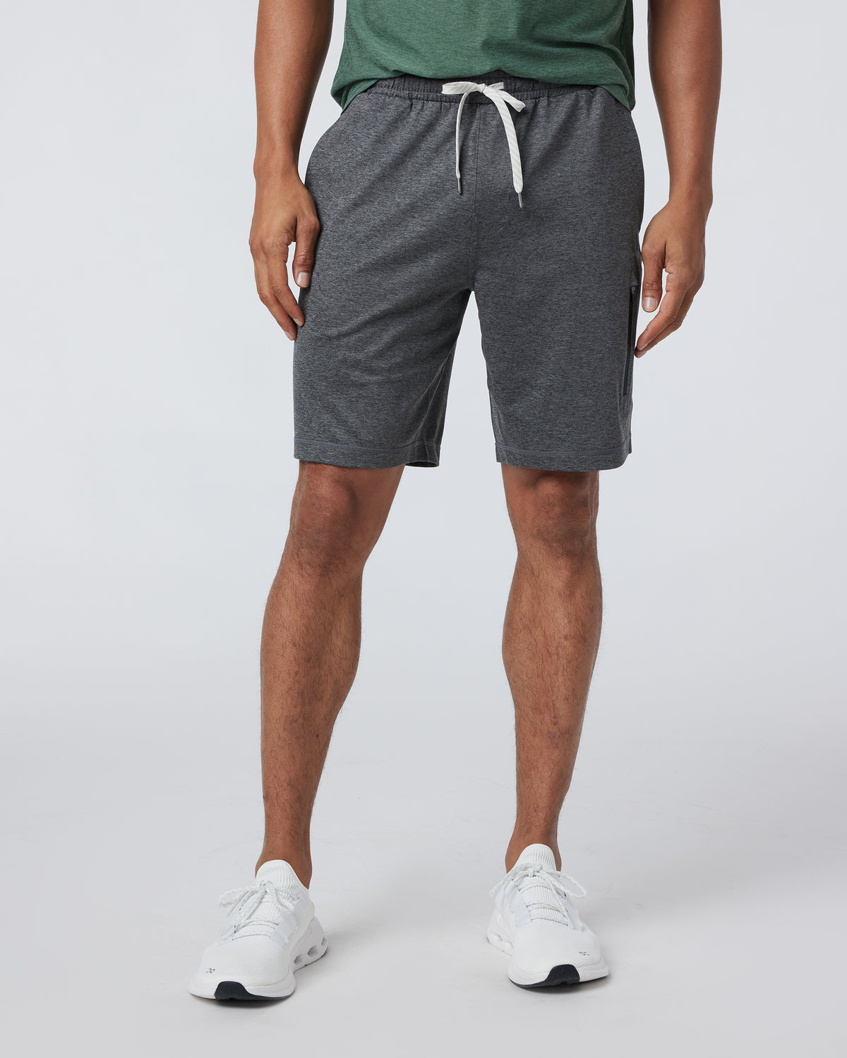 Sunday Performance Short Charcoal Heather - Vuori