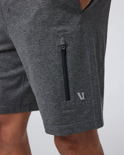 Sunday Performance Short Charcoal Heather - Vuori