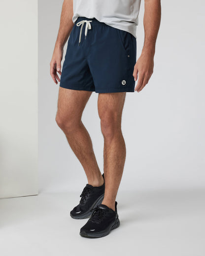 Kore Short Lined 5" Men's Ink Athletic Shorts - Vuori