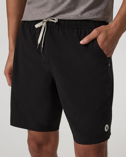 Kore Short Unlined 9" Men's Black Athletic Shorts - Vuori