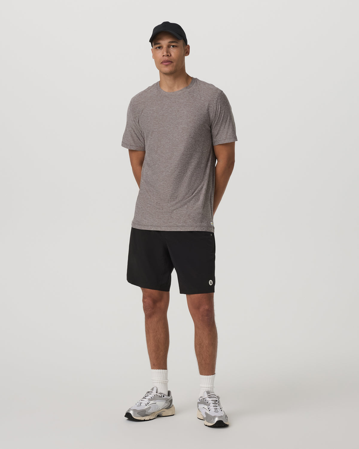 Kore Short Unlined 9" Men's Black Athletic Shorts - Vuori