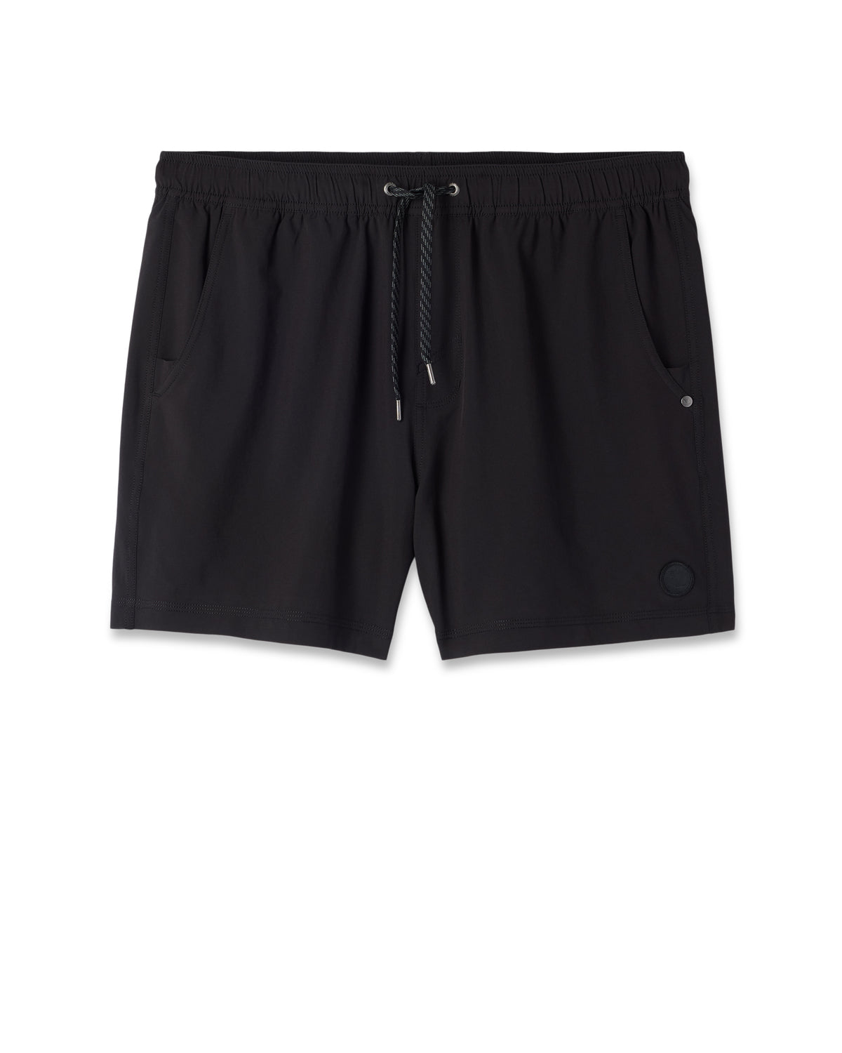 Kore Short Lined 5" Black Tonal Athletic Shorts - Vuori