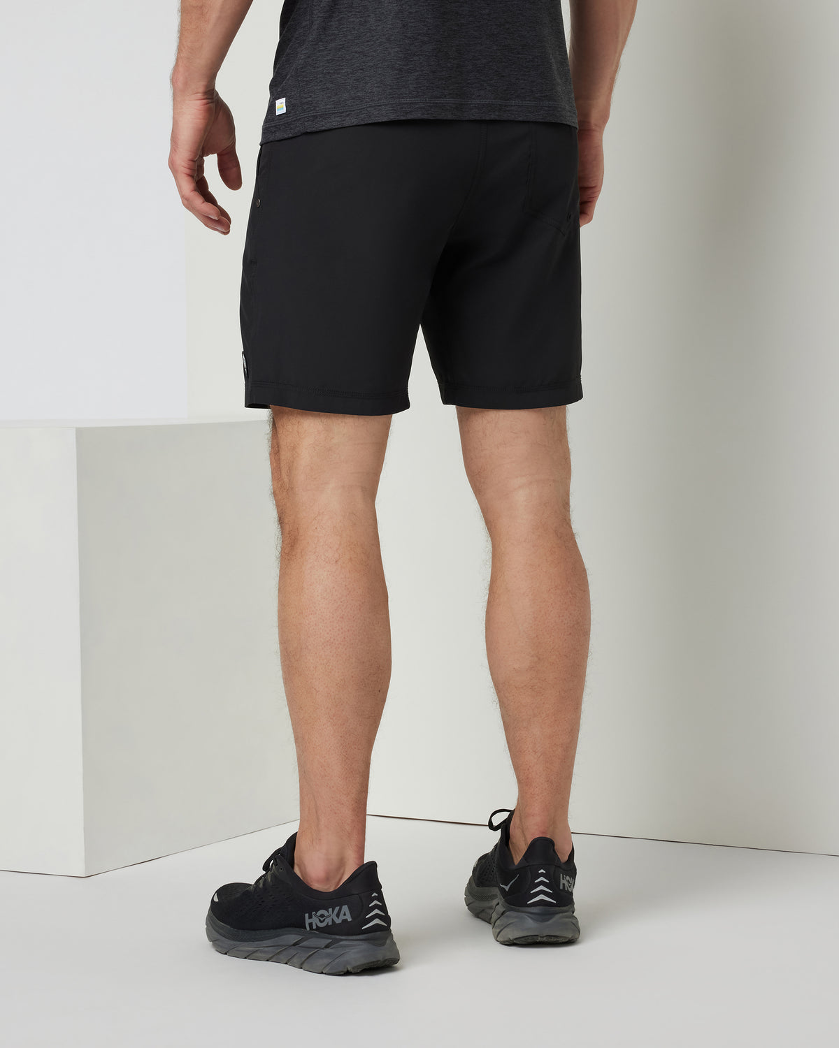 Kore Short Lined 9" Men's Black Shorts 9 Inch Inseam - Vuori