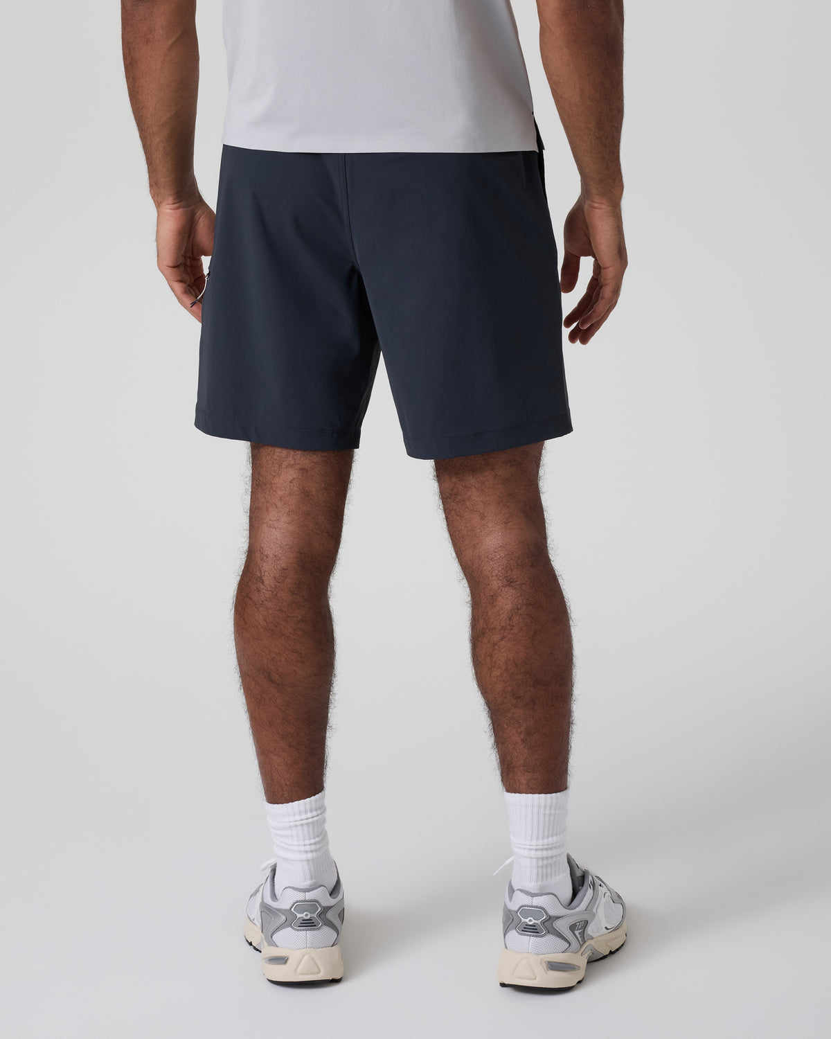 Fleet Sport Short Unlined Classic Fit 7" Navy - Vuori