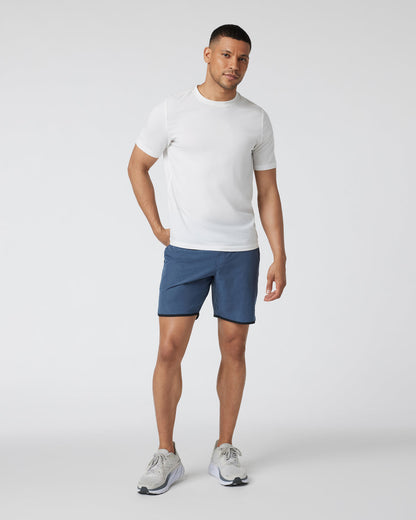 Banks Short Men's Blue Athletic Shorts - Vuori