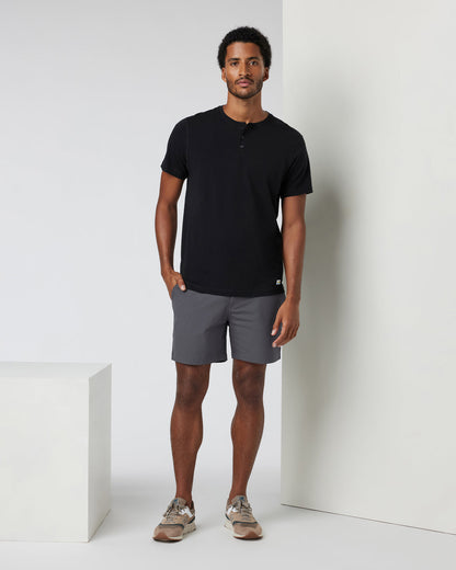 Meta Short 6" Men's Charcoal Chino Shorts - Vuori