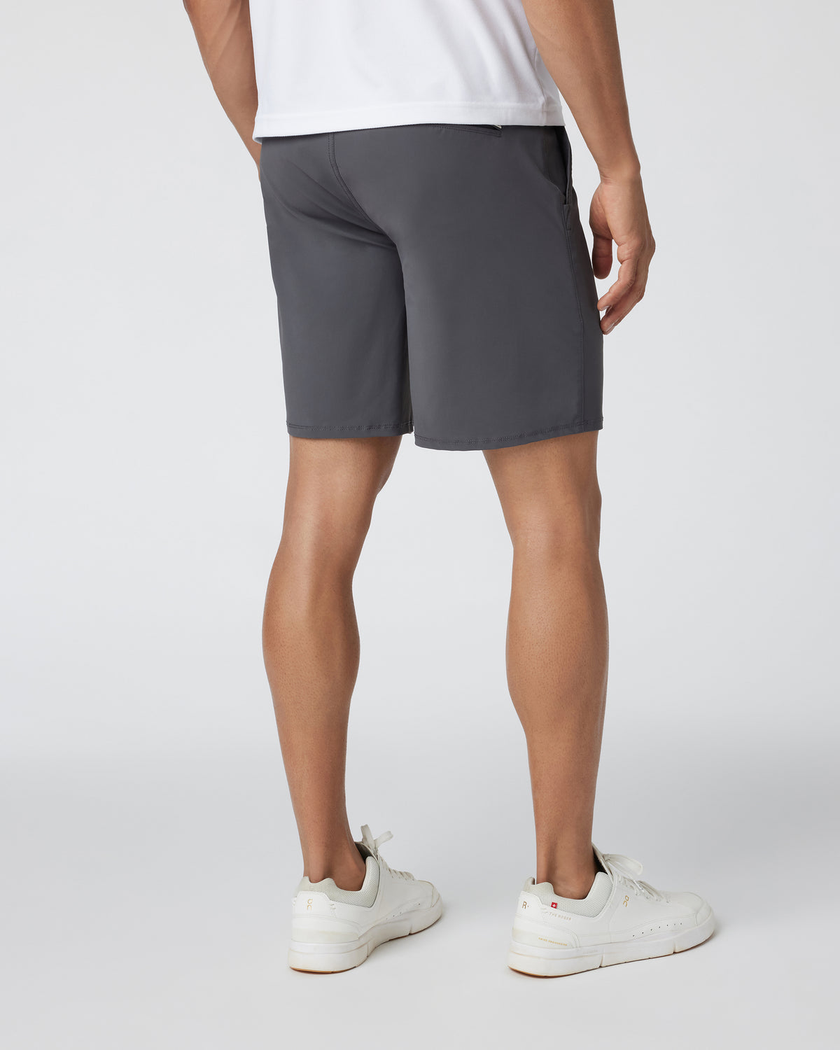 Meta Short Men's Charcoal Grey Chino Shorts - Vuori