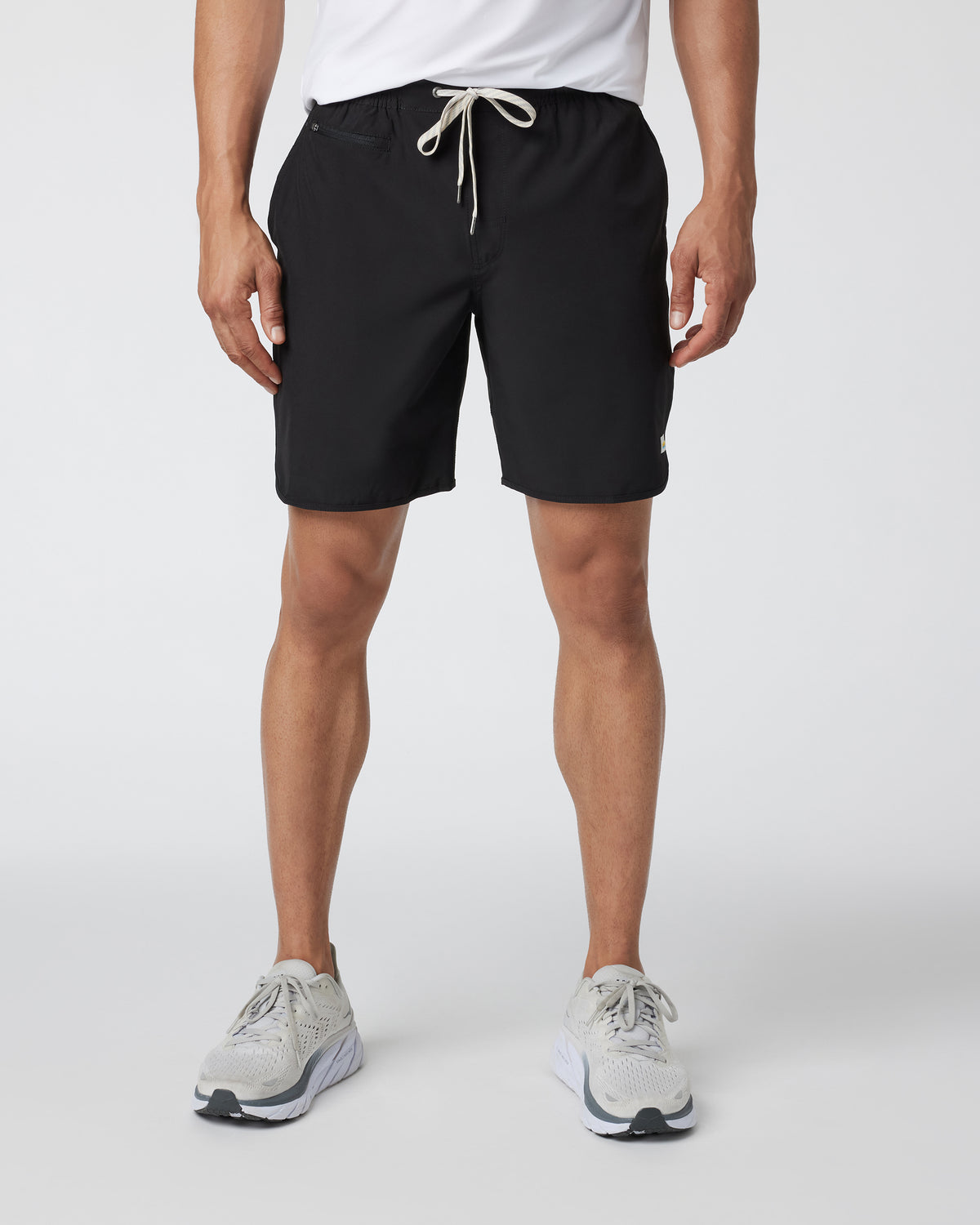 Banks Short Men's Black Performance Shorts - Vuori