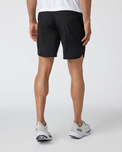 Banks Short Men's Black Performance Shorts - Vuori