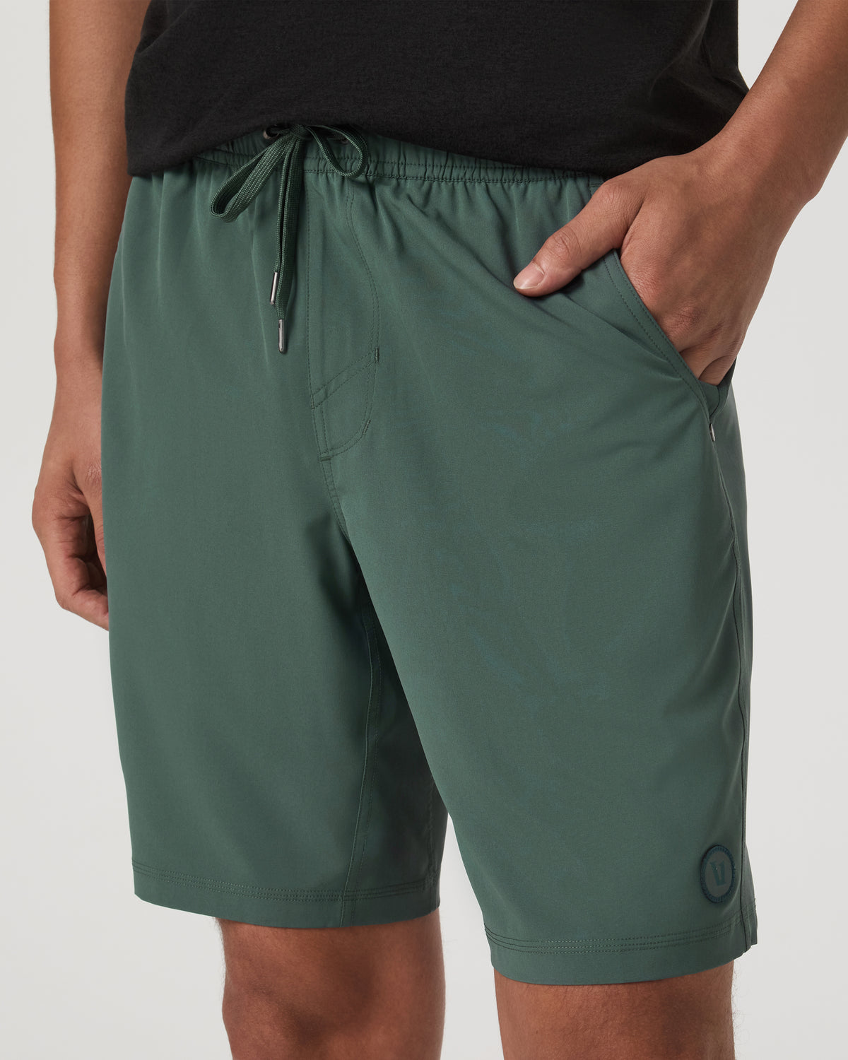 Kore Short Unlined 9" Men's Agate Green Tonal Shorts - Vuori