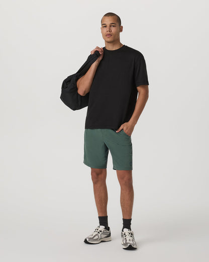 Kore Short Unlined 9" Men's Agate Green Tonal Shorts - Vuori