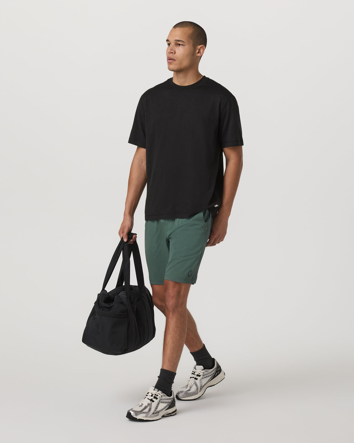 Kore Short Unlined 9" Men's Agate Green Tonal Shorts - Vuori