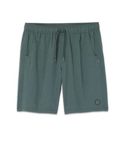 Kore Short Unlined 9" Men's Agate Green Tonal Shorts - Vuori