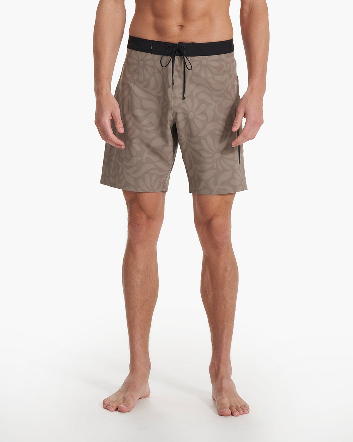 Infinity Boardshort Men's Taupe Big Samba Boardshorts - Vuori