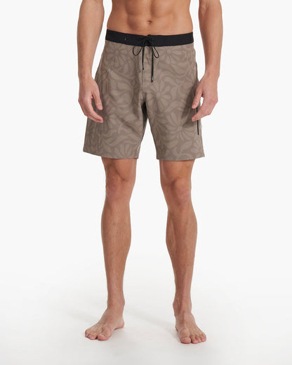 Infinity Boardshort Men's Taupe Big Samba Boardshorts - Vuori